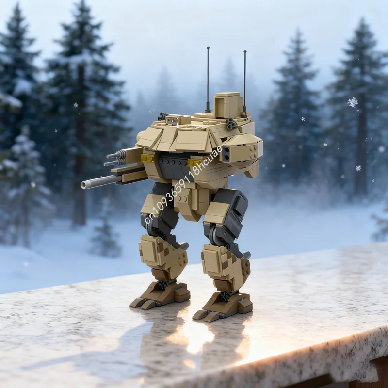 

752 шт. MOC GDI Titan MK 1 создатель модели строительных блоков строительная сборная игрушка DIY идея образование Рождественский подарок кирпич дети