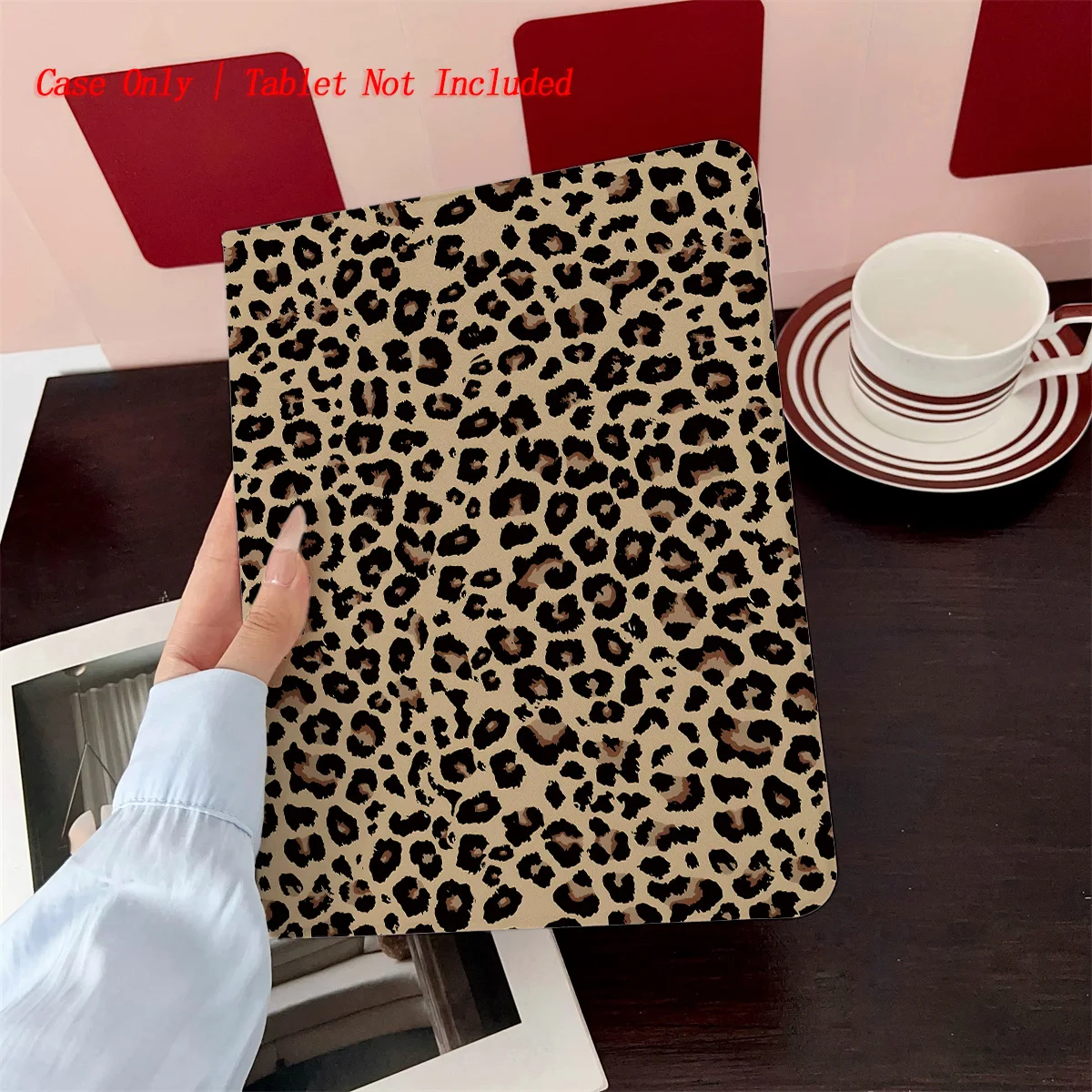 

2025 модный чехол для iPad с леопардовым принтом для Apple iPad Pro 11/12,9 Air 3/4/5 Mini 5/6, чехол 8-го/9/10-го поколения