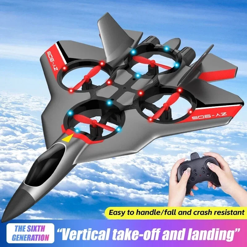 LIFEA FOLORA ZY905 Remote-Controlled Aircraft Children's Fall-Resistant Electric Toy Foam SU57 Fixed-Height 4-Axis Fighter
