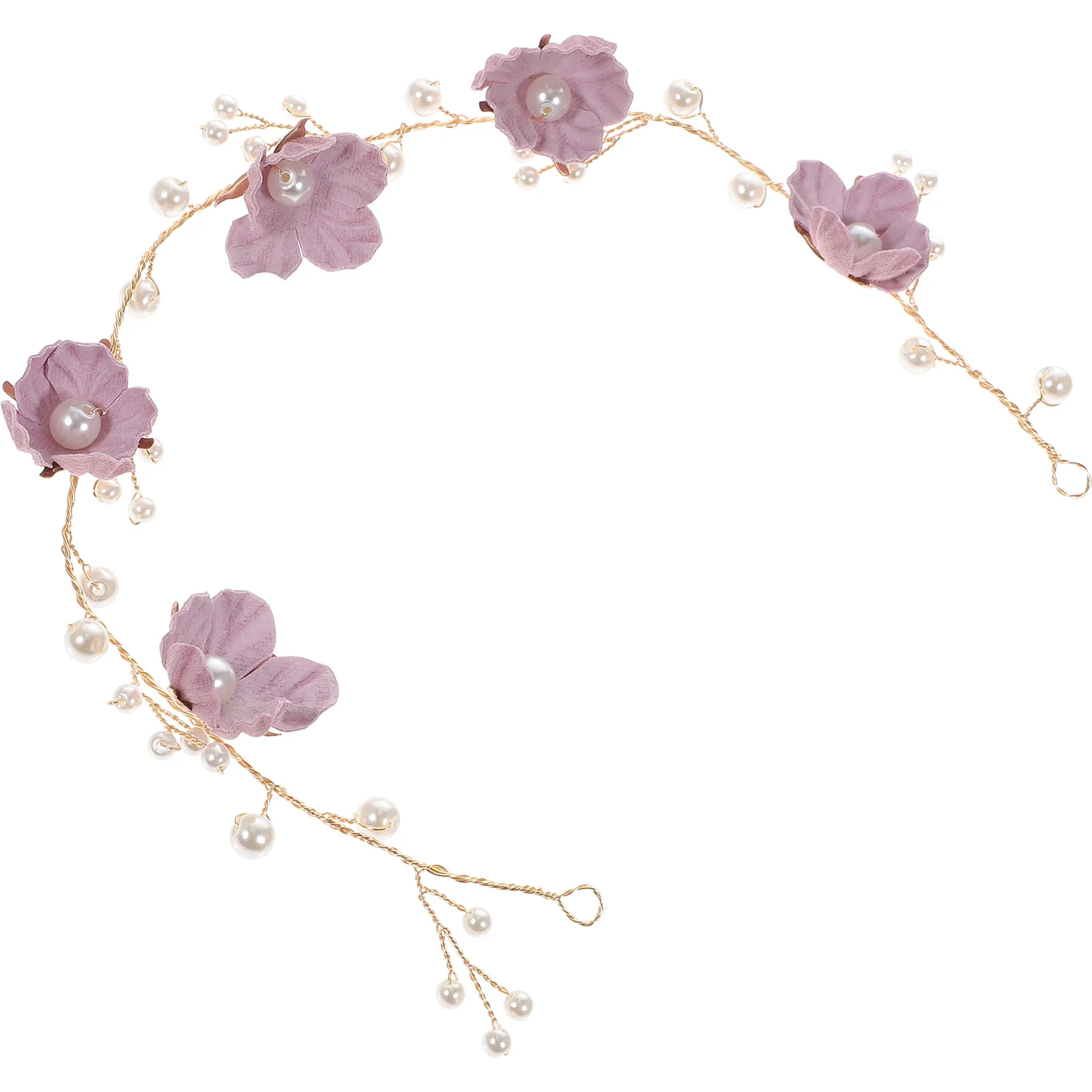 Couronne de Fleurs pour Fille, Perles Florales pour Enfants, Bande de Sauna, Guirxiété pour Festival, ixde Mariage, ED119