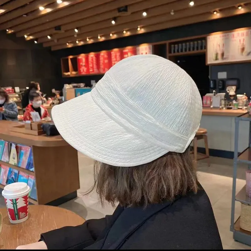 New face revealing cap fisherman hat women's face mask net red casual and versatile Korean basin hat trend