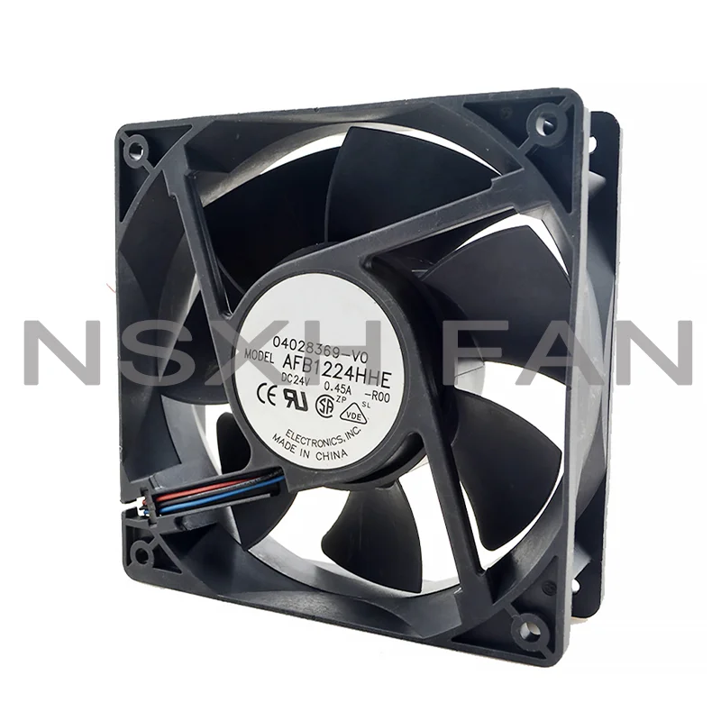 AFB1224HHE-ventilador de refrigeración, 12CM, 120MM, 1238, 12038, 120x120x38MM, 24V, 0.45A