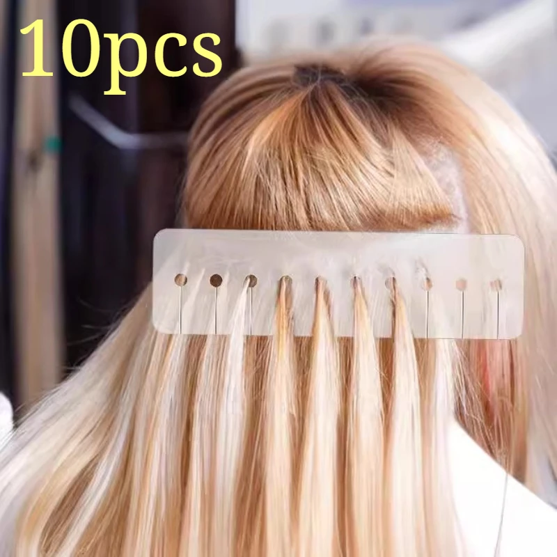 

Heat Resistant Sheets Hair Extensions Seamless Thermal Isolation Application Multi-Functional Weft Protection Sectioning Tool