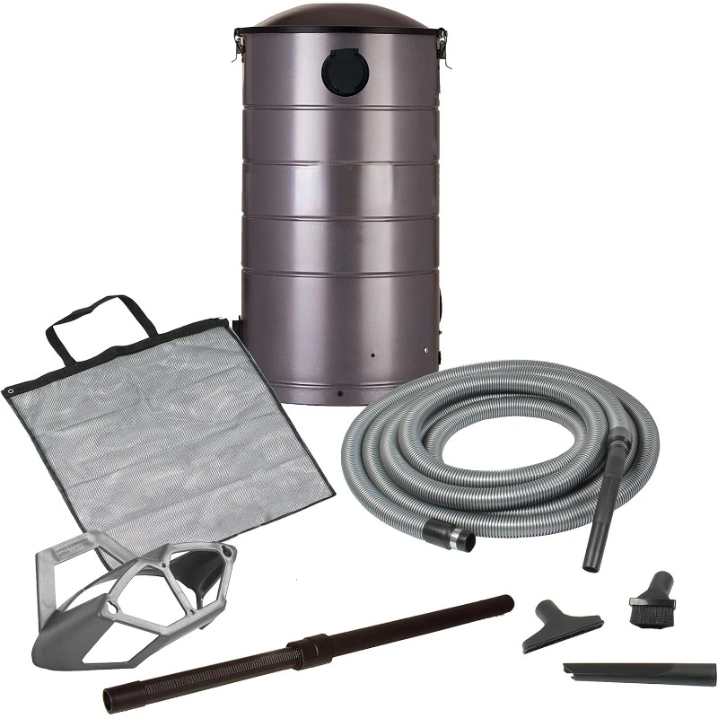 GV50 Wall Mounted Garage and Car Vacuum with 50 ft hose and Tools