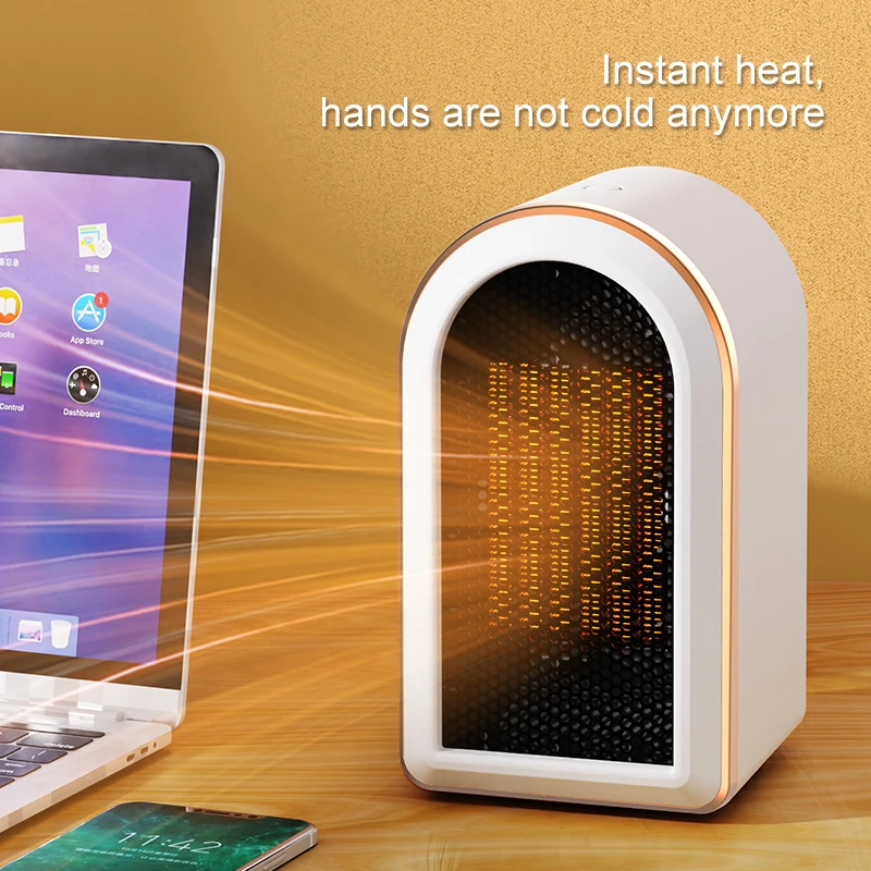 New desktop for small household use heater ceramic PTC heater whole house heater 1200W European and American standard heater