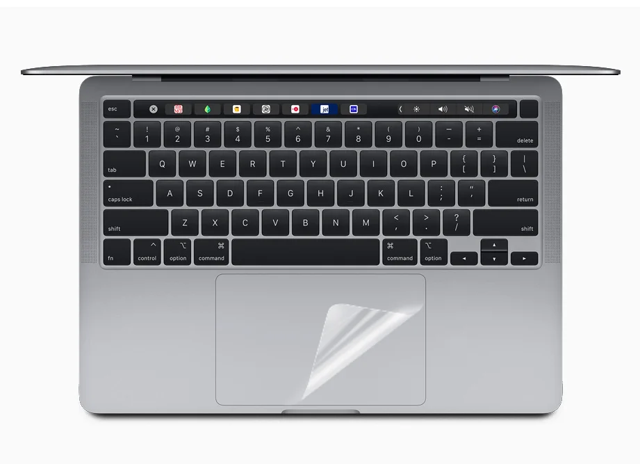 

2 шт. для MacBook Pro 13 дюймов 2020 года с волшебной моделью A2289 ноутбука, прозрачная пленка для сенсорной панели, защитная пленка для трекпада, сенсорная панель