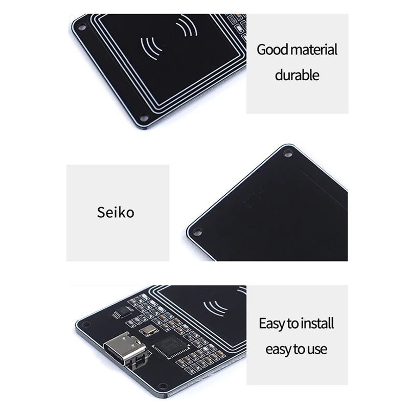 PN532 V2.0 NFC RFID Wireless Module V3 User Kits Reader Writer Mode IC S50 Card PCB Attenna I2C IIC SPI HSU