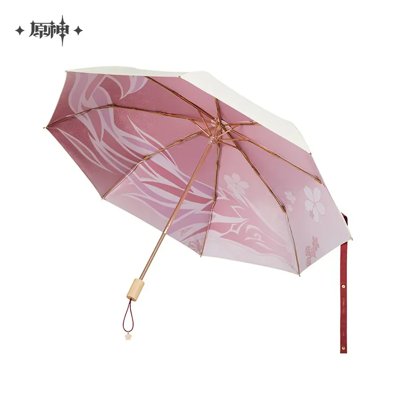 Yae Miko Umbrella MiHoYo Genuine Official Genshin Impact Original Yae Miko Theme Impression Series Folding Umbrella Cosplay Gift