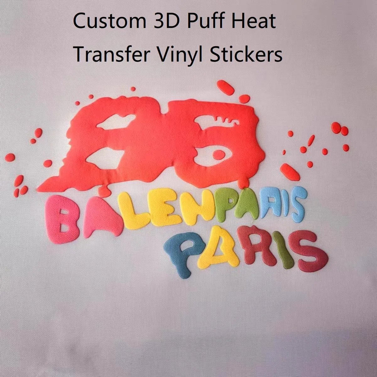 Custom 3D Puff Heat…