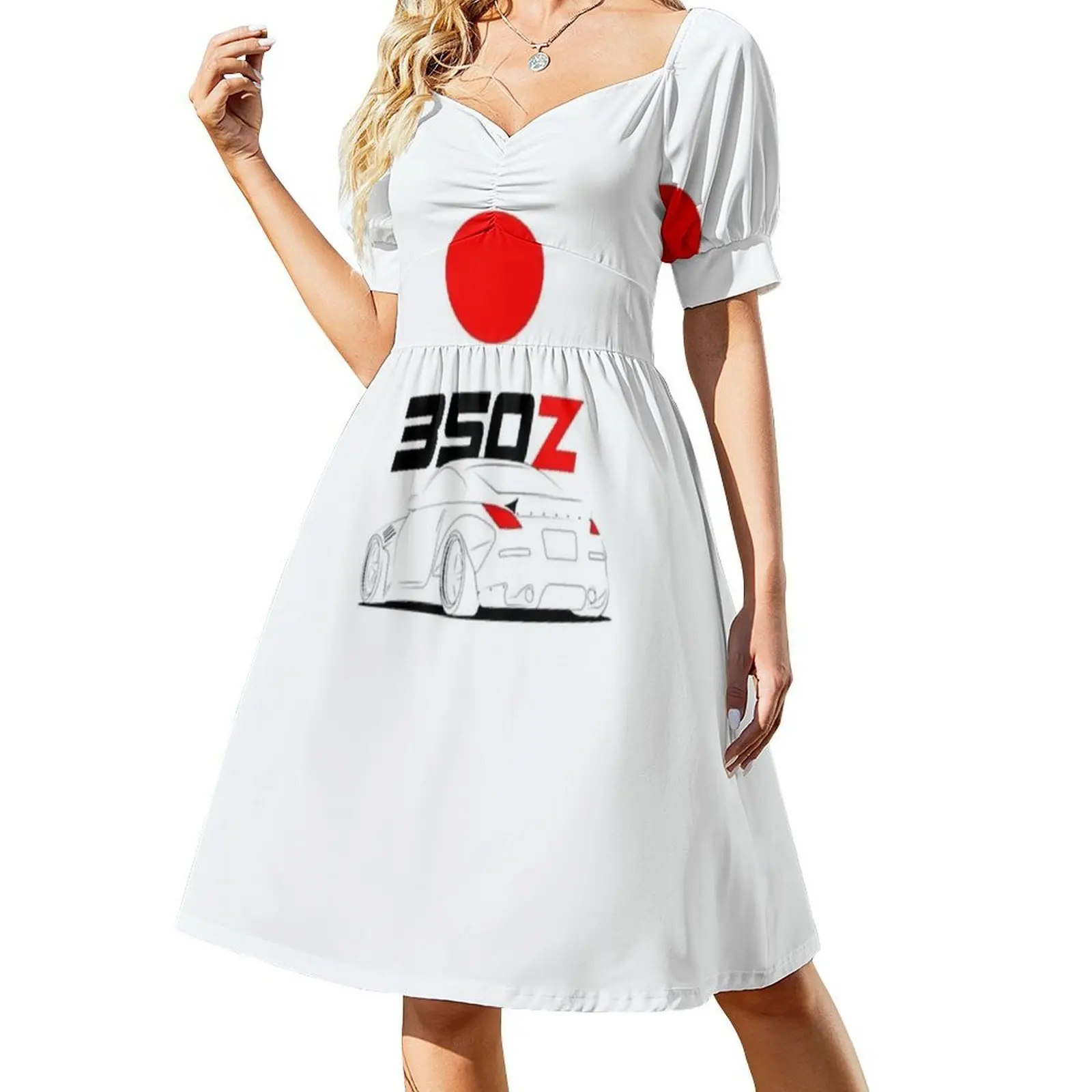 350Z فستان على الطراز الكوري للنساء فستان كاجوال أنيق للحفلات أو الارتداء اليومي Drif الانجراف Driftcars Driftlife الملابس النسائية #2
