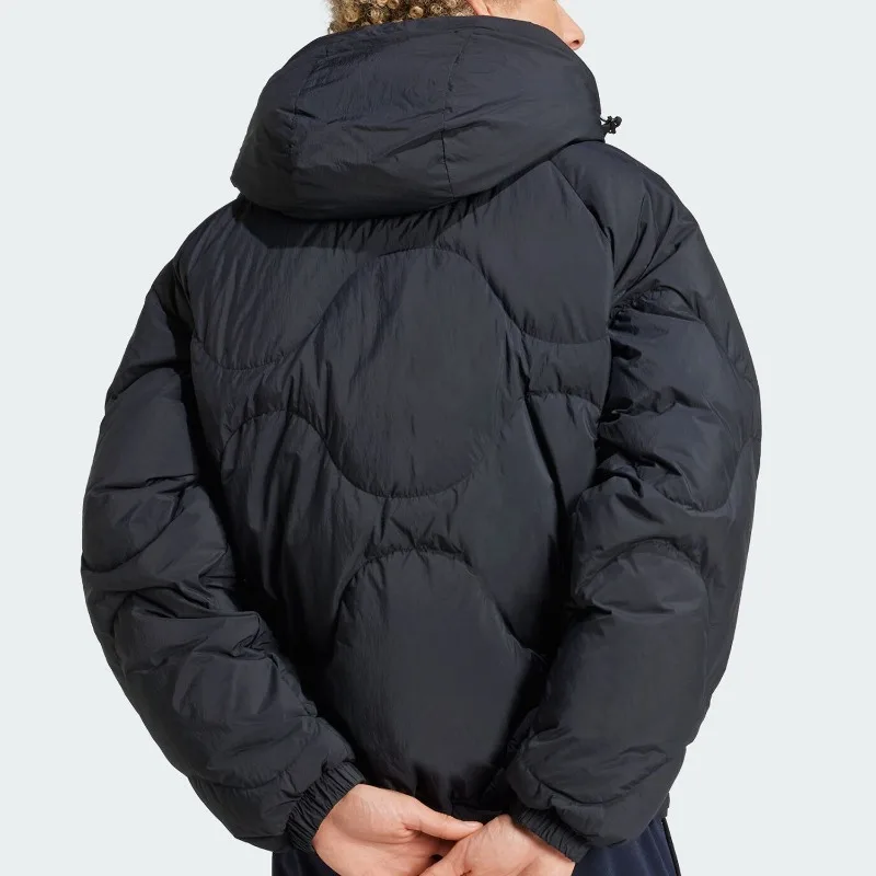 Adidas New Men's and Women's Fluffy Warm Sports Hooded Down Jacket JG5926