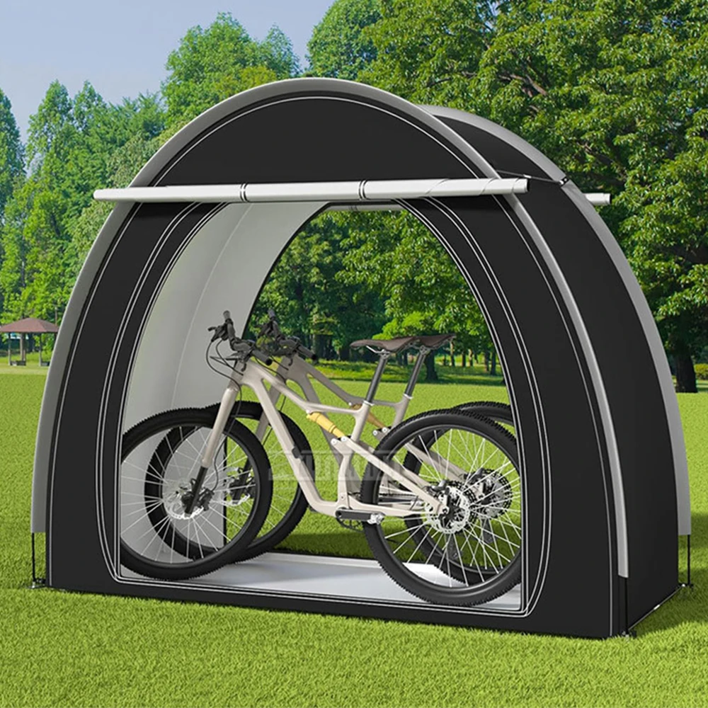 Bicycle Tent 210D oxford cloth Mountain Bike Portable Rain Cover, Storage Shed Dustproof Shelter for Outdoor Gear