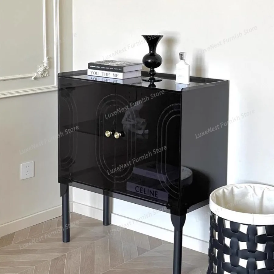 

Акриловый шкаф для прихожей в современную гостиную, минималистичный буфет, тумба для хранения и демонстрации, скандинавский шкаф-буфет для телевизора