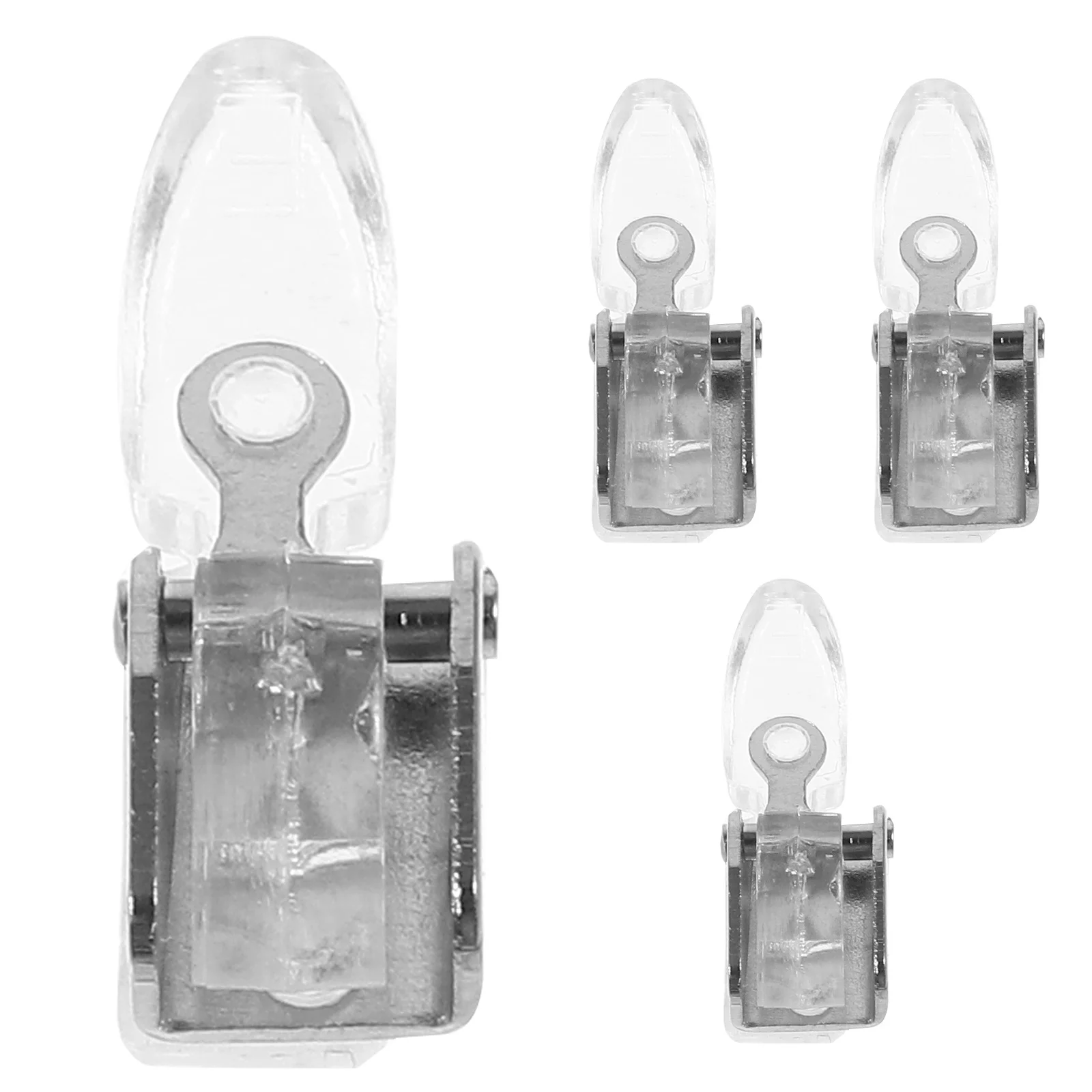 Pied à fermeture éclair remplaçable pour Machines à coudre, 4 pièces, pied-de-biche en plastique et acier inoxydable, accessoires de couture portables