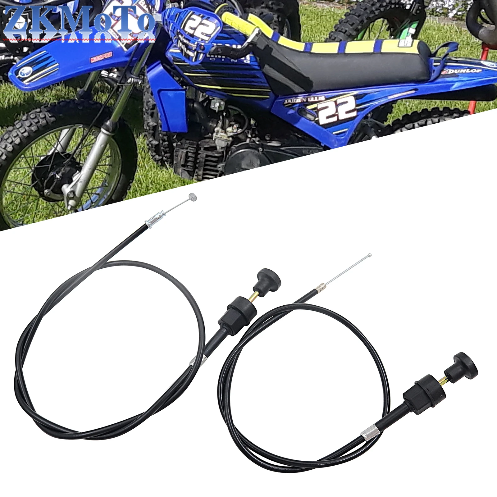 Motorcycle 940mm 760mm PW50 PW80 Carburetor Choke Cable Bike Push Pull Choke Throttle Cable For Yamaha PW 80 50 Universal Parts