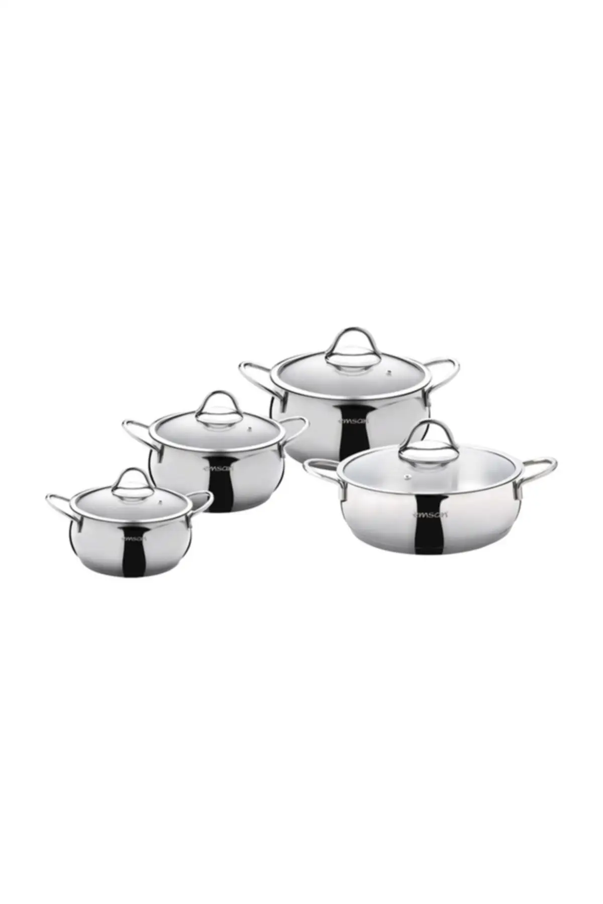 DOLBOVI Cemre 8 piece steel Cookware Set Cookware Set