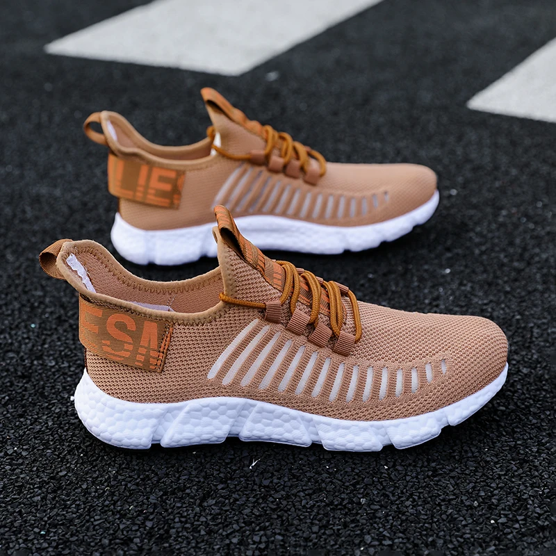 Zapatillas de deporte masculinas de verano, zapatillas deportivas ligeras e informales para correr, zapatillas de tenis cómodas de malla