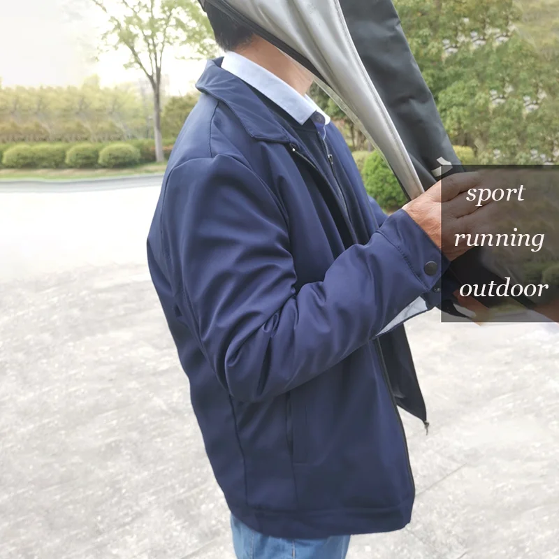 جديد الرجال الشتاء سترة عادية الصوف بطانة معاطف يندبروف سترات الأعمال غير رسمية سميكة الدافئة في الهواء الطلق المشي ملابس خارجية الذكور