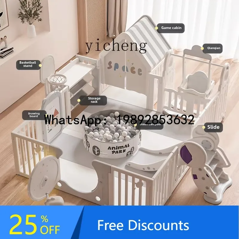 WL-valla de juego en el suelo para niños, estera para gatear para bebés, hogar interior para bebés