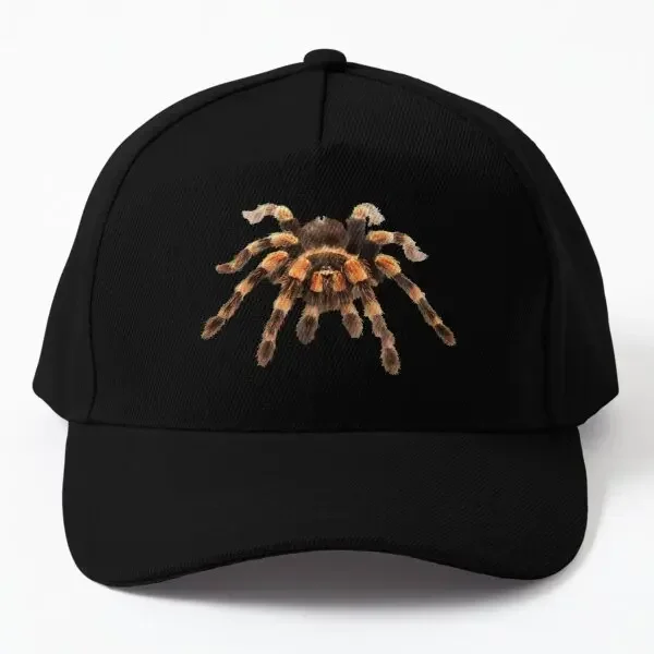 

Tarantula Mexican Red Knee Tarantula Baseball Cap Hat Mens Women Bonnet Casquette Fish Spring Sun Snapback Printed Black