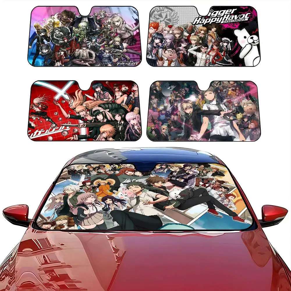 

D-Danganronpa автомобильная солнечная защита с подогревом лобового стекла солнцезащитный козырек для окна автомобиля крышка лобового стекла солнцезащитный козырек авто солнцезащитный козырек