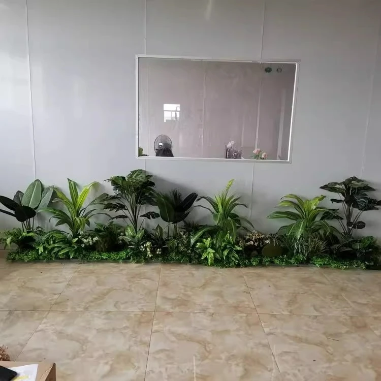 Anpassbare Einkaufszentrum, Musik, Esszimmer, Bar, Heimsimulation, grüne Pflanzendekoration