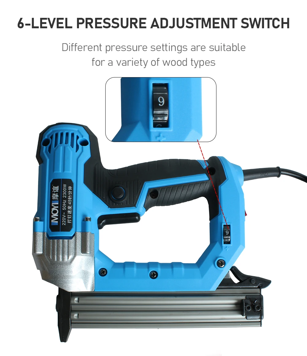 Electric Nail Gun Woodworking Nail Gun Air Nail Gun F30/F25/F20/F15 Straight Nai