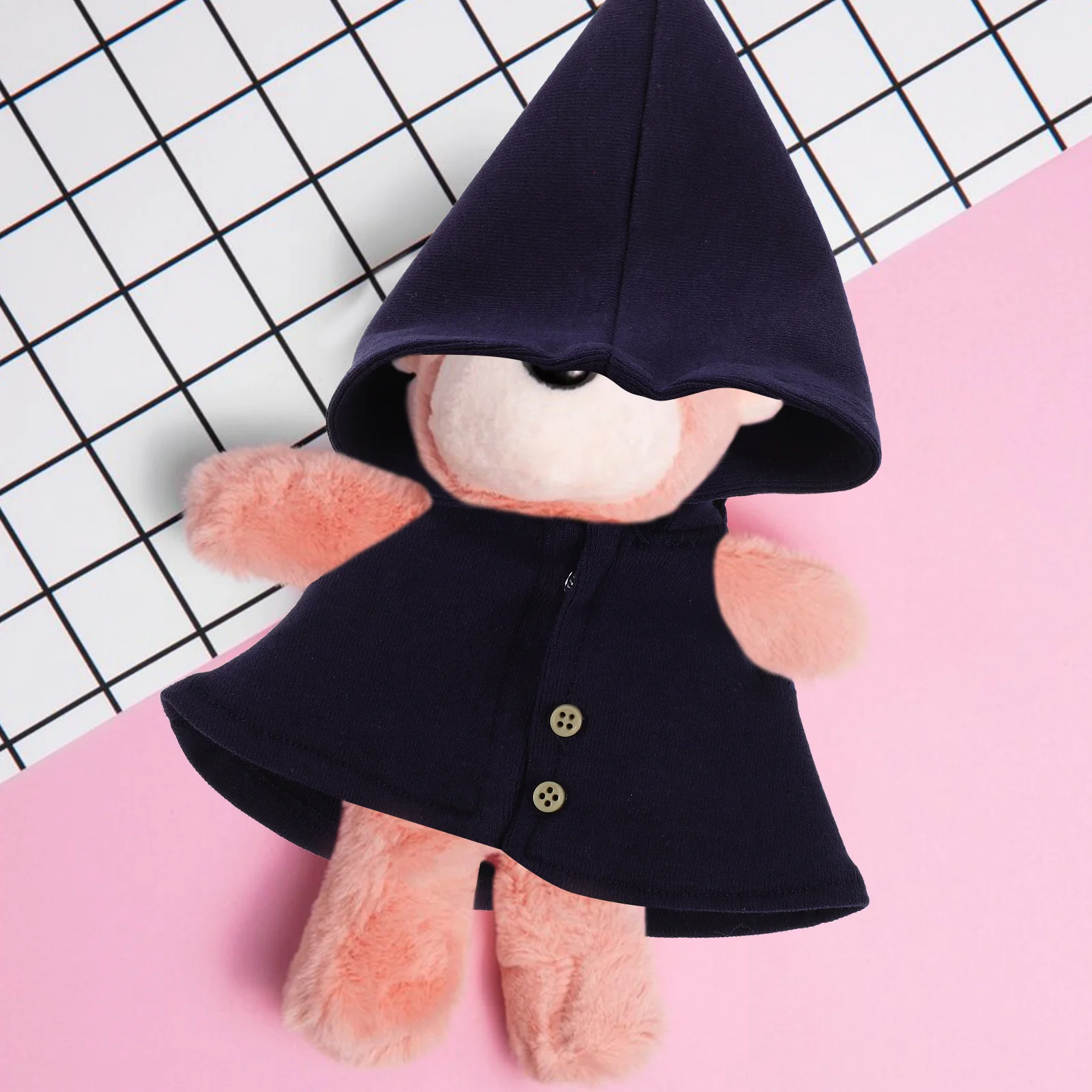 

Clothing Cloak for Making Cape Costume Toy Figures Polyester Clothes Decor