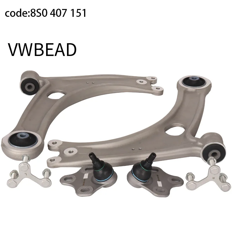 Control Fit Lower Arm Ball Head for AUDI TT A3 Volkswagen Golf 7 CC TUGUAN - Refit Part 8S0407151B L8J0407365 8J0 407 366