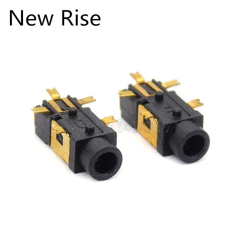 10PCS PJ-209 Audio socket Stereo Jack 2.5MM Golden Female Headphone Socket PJ209