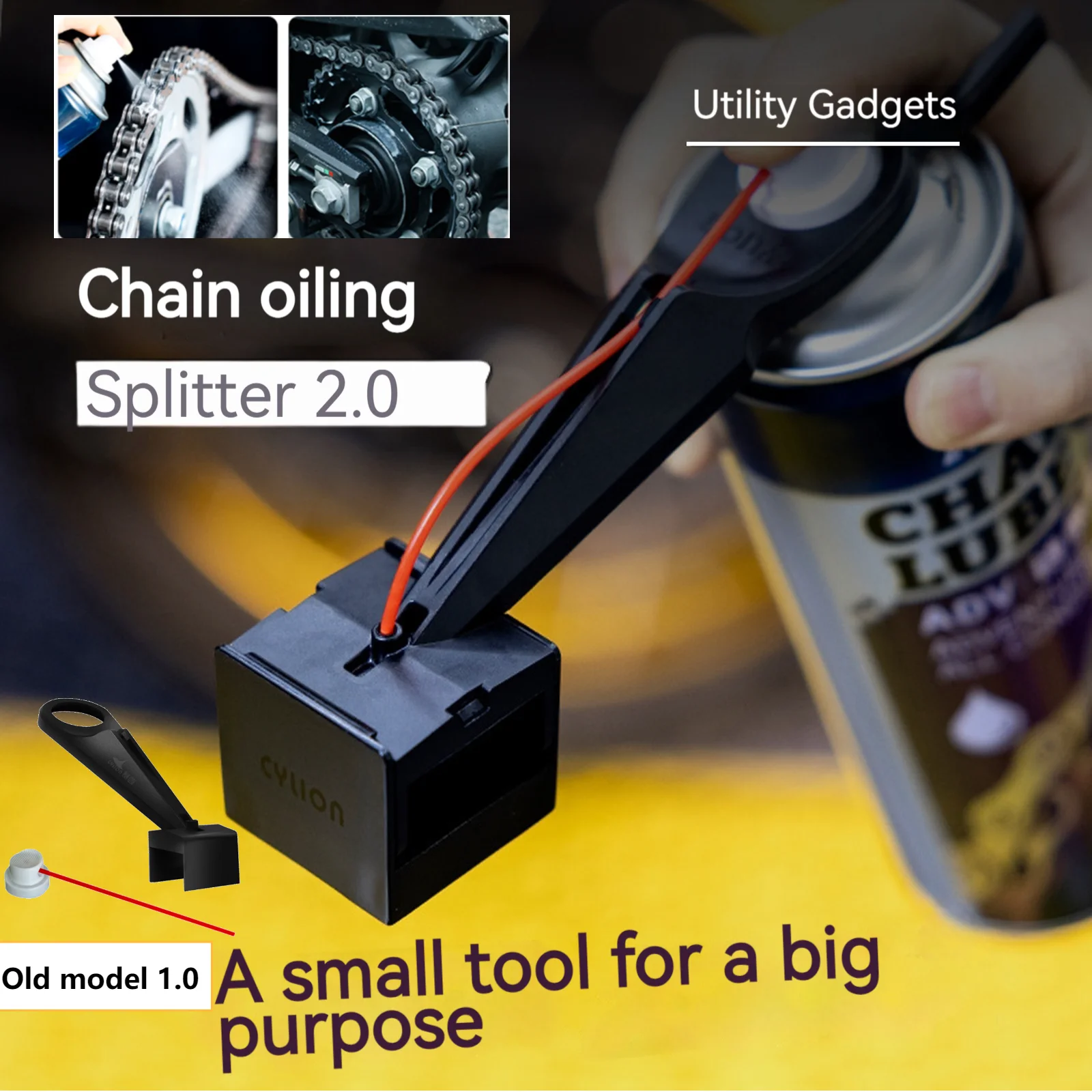 

1-2 шт., аппликатор для смазки цепи мотоцикла, без беспорядка, восковой очиститель цепи, насадка для очистки цепи мотоцикла, масленка для цепи, распылительная шестерня для моточистки