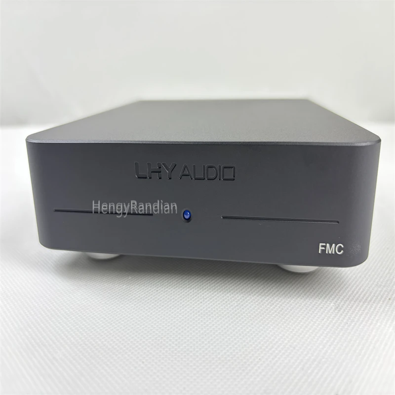 NEW LHY FMC Audio HIFI Fever Ethernet Purifier Fiber Optic Transceiver OCXO Constant Temperature Crystal Oscillator+RJ45