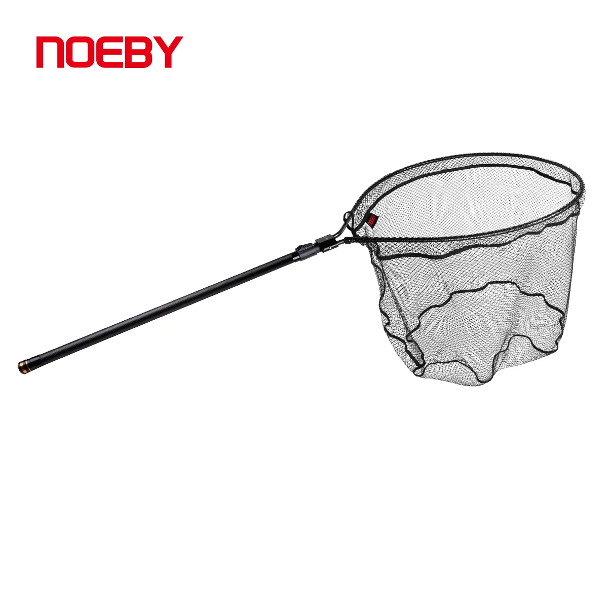 Imagem -06 - Noeby-rede Completa de Pesca de Carbono Rede de Aterragem Estrutura Ajustável Carbono Completo Tubo Flutuante Tubo de pá 167cm Comprimento 50cm Profundidade 60cm x 50cm