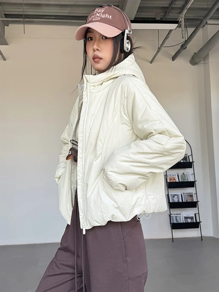 

Women's Fitn Jaet Hooded Zipper Long Sve Warmth Windproof Loose ort Sle Yoga Bread Autumn Winter Coat
