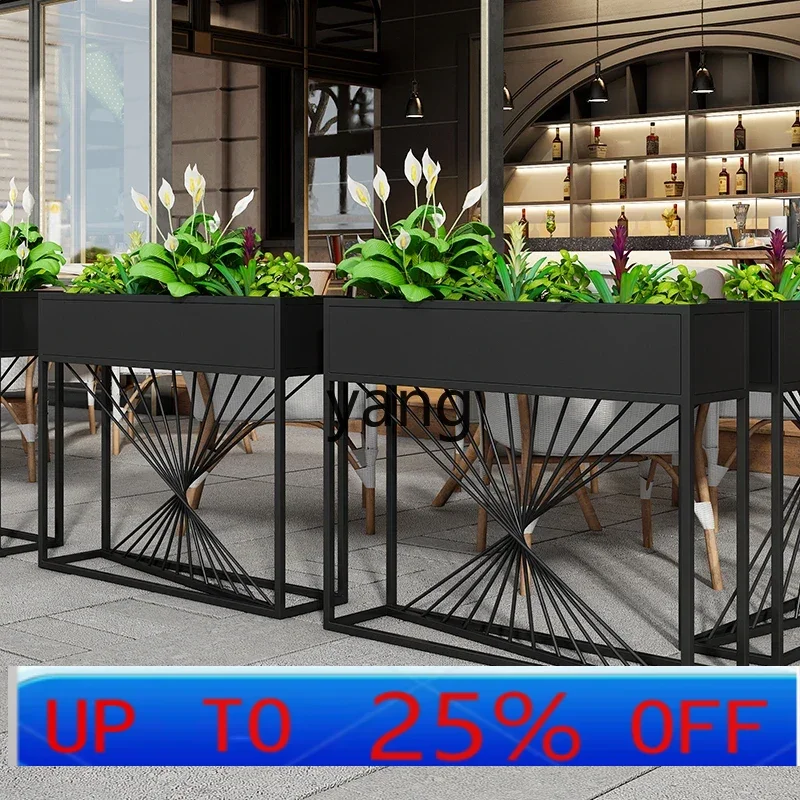 

Lcx partition hotel stainless steel low flower stand wrought iron screen fence