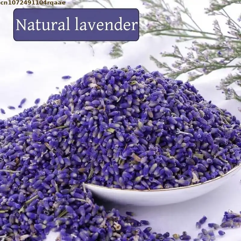 High Quality Natural Lavender Dried Flowers For Aromatic Soap Candle Lavender Flavor Women\'s Perfume Tea Essence Sachet Making