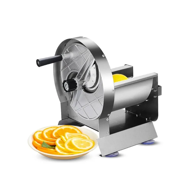 Manual Vegetable Fruit Slicer 0.2-1mm Adjustable Thickness Stainless Steel Manual Vegetable Cutter Machine for Slicing