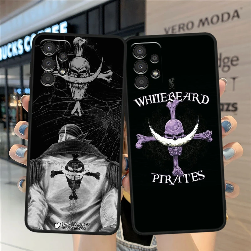 Cartoon O-ne P-ieces Luffy Cool For Samsung A90 A80 A70S A60 A50S A40 A30S A20E A20S A10S Silicone Black Phone Case