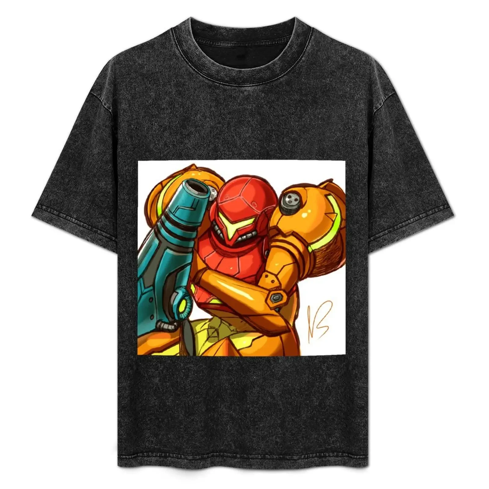 

Samus Returns T-Shirt affliction shirts sublime oversized graphic tee plain black t shirts men