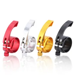 QR Seatpost Clamp Folding Bicycle Seat Tube Clamps 41mm Suitable For 33.9mm Aluminum Alloy Seat Rod Clips