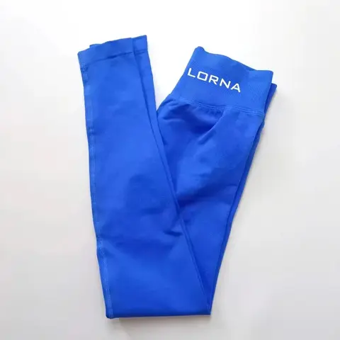 LORNA 임팩트 바지 체육관 원활한 운동 러닝 요가 바지 통기성 편안한 엉덩이 리프트 스트레치 여성 요가 바지