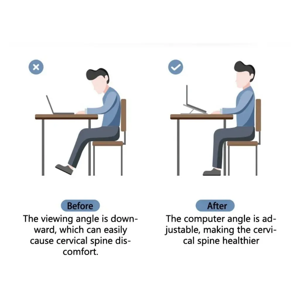 Foldable Laptop Cooler Stand Portable Stand High Quality Metal Notebook Computer Cooling Pad Stable USB Cooling Fan