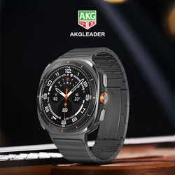 AKGLEADER quick disassemble Titanium Strap for Samsung Galaxy Watch 7 Ultra Bracelet One Click Attachment watch7 47mm  Band