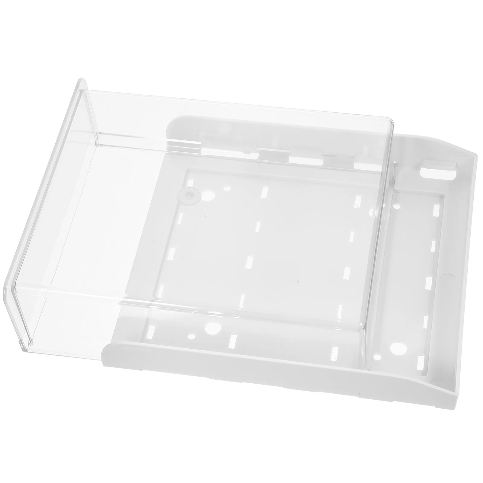 Under Desk Organizer Large Capacity Nail-Free Drawer Desktop Storage Box Office Kitchen Home Stationery Cosmetics Remote Control