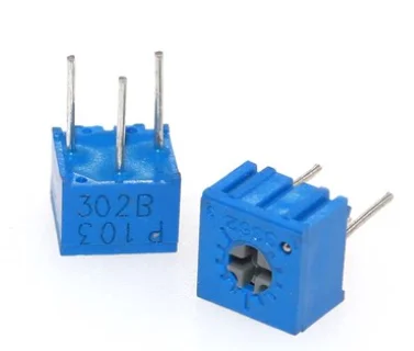 3362 Potensiometer 13 Nilai * 1 Buah = 13 Buah 3362 P 100R-1M Ohm 101-105 Kit Potensiometer Pemangkasan Multiturn