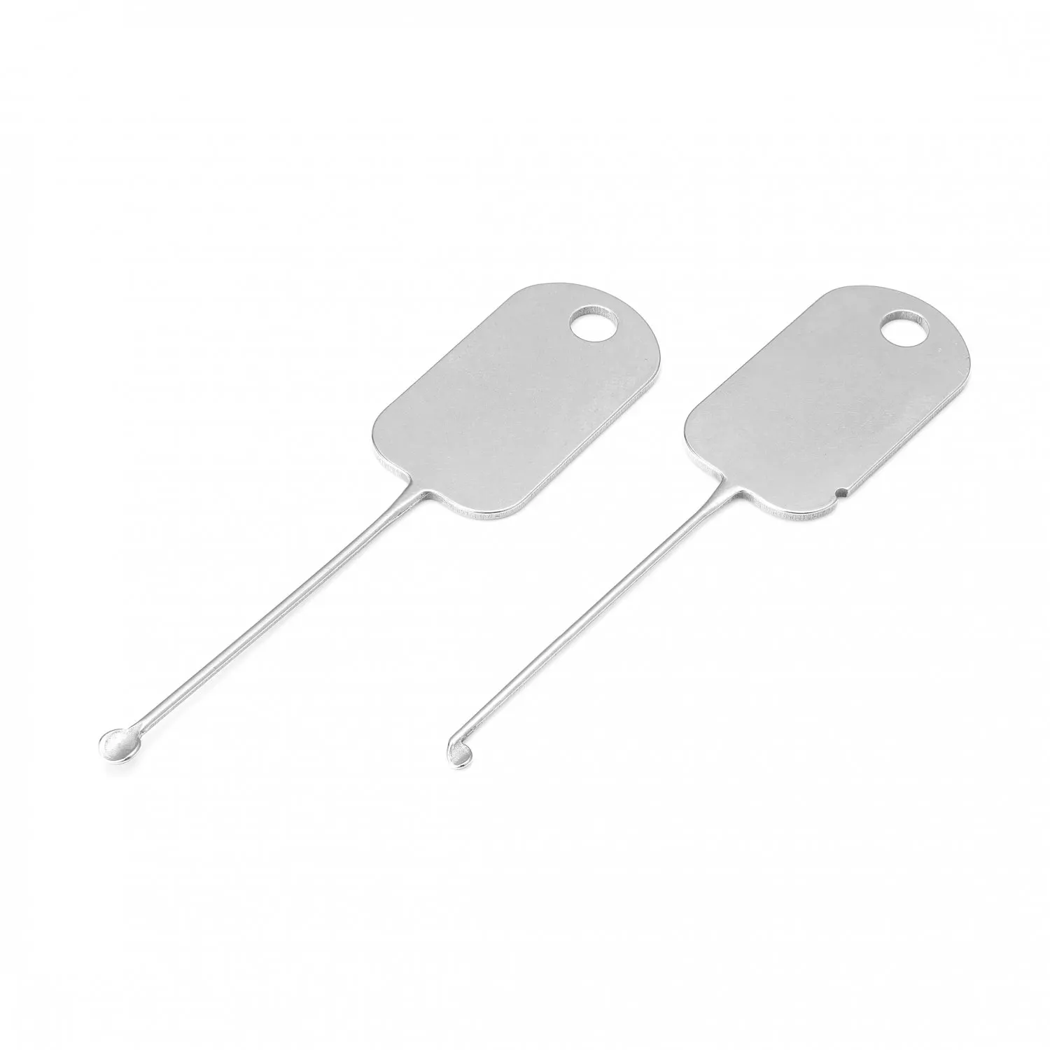 Kit d'outils de serrurier en acier inoxydable avec crochets à ressort pour la réparation de cylindres de cadenas et l'ouverture de serrures