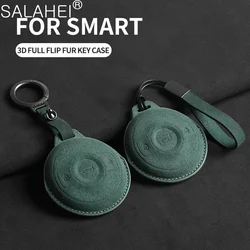 Car Key Cover Case Protect Shell Holder Fob For Mercedes Benz SMART Fortwo 1 BRABUS 1 Benz SMART 2022 2023 Keychain Accessories
