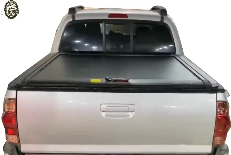 BESTWYLL Roller Lid Shutter Manual Pickup Truck Top Retractable Roll up Tonneau Cover for Toyota Tacoma 2015-2019, 5"6" Bed K21B