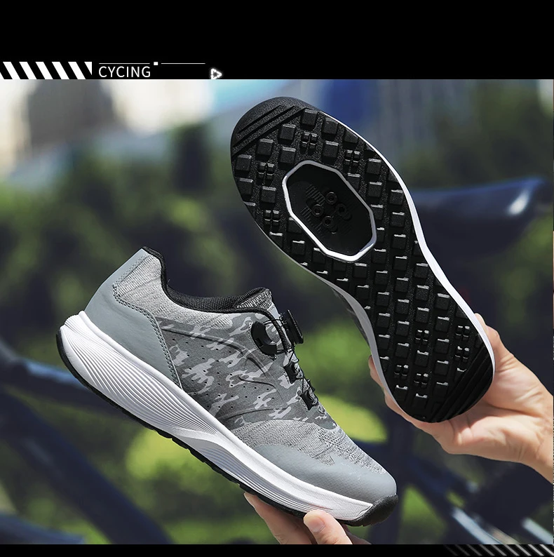 LiXingMing Mtb Radfahren Turnschuhe Männer Neue Mesh Atmungsaktive Abschließbare Fahrrad Schuhe Frauen Nicht-slip Freizeit Wandern Dirt Bike Schuhe – Detail 6