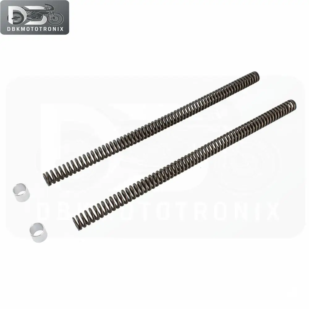 Motorcycle Heavy Duty Accessories Front Fork Springs 2pc Compatible For Honda CRF110F CRF 110F AC A 2013-2021 650-HCF-1105